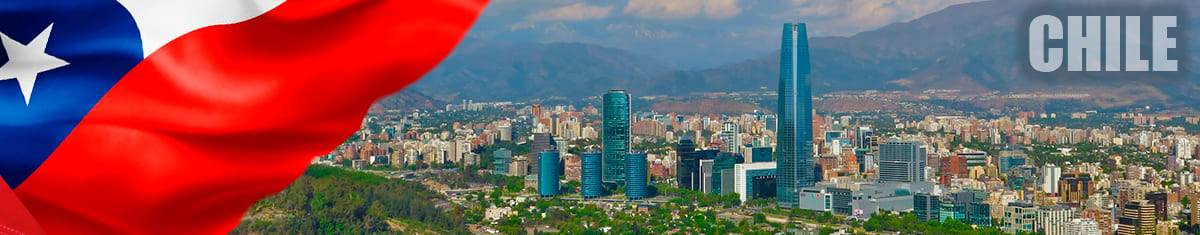 panorámica de la ciudad de Santiago de chile