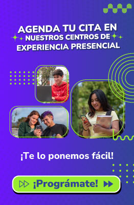 Display agendamiento de citas Centros de Experiencia Presencial