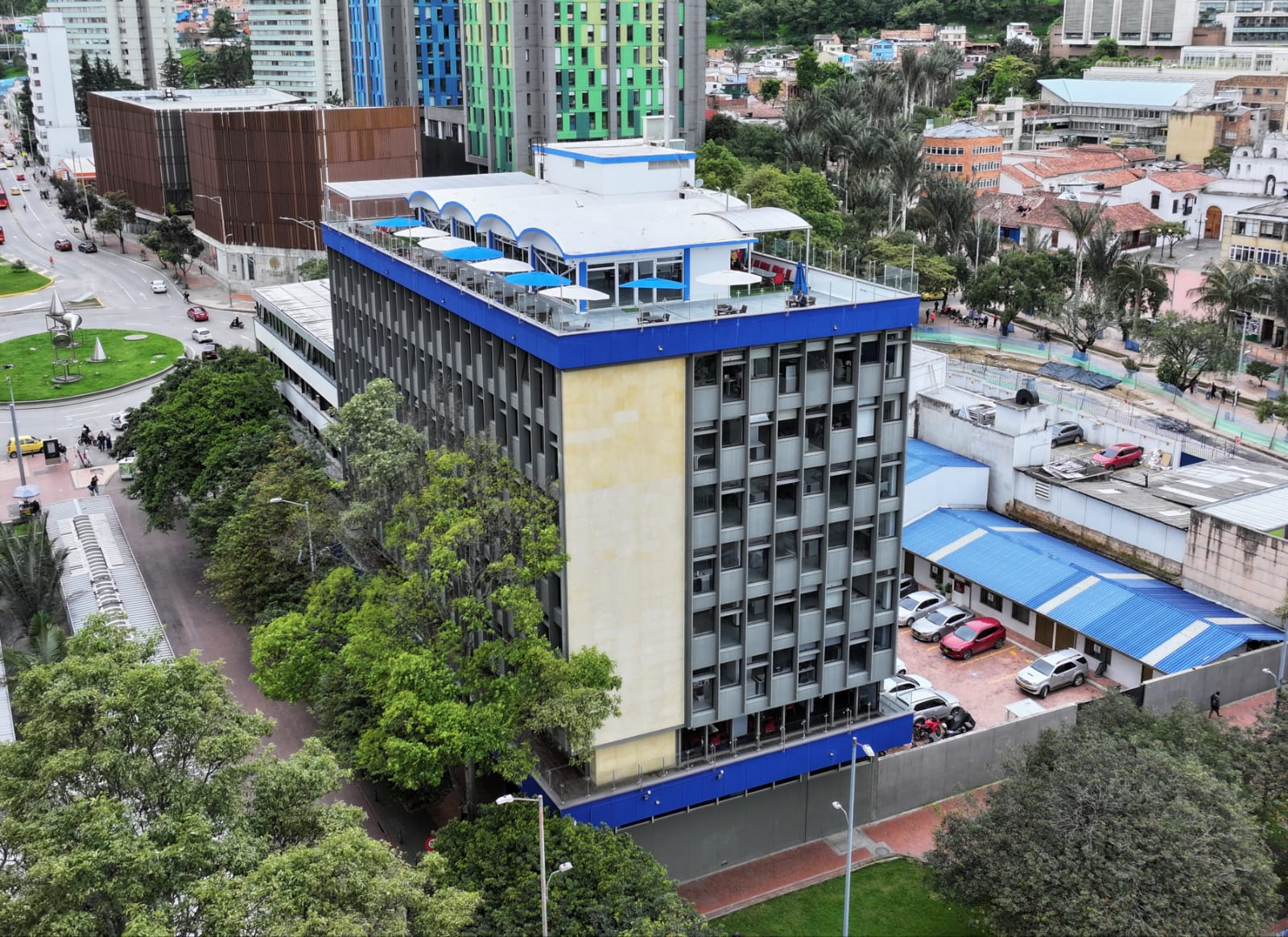 Imagen fachada edificio ICETEX en Bogotá