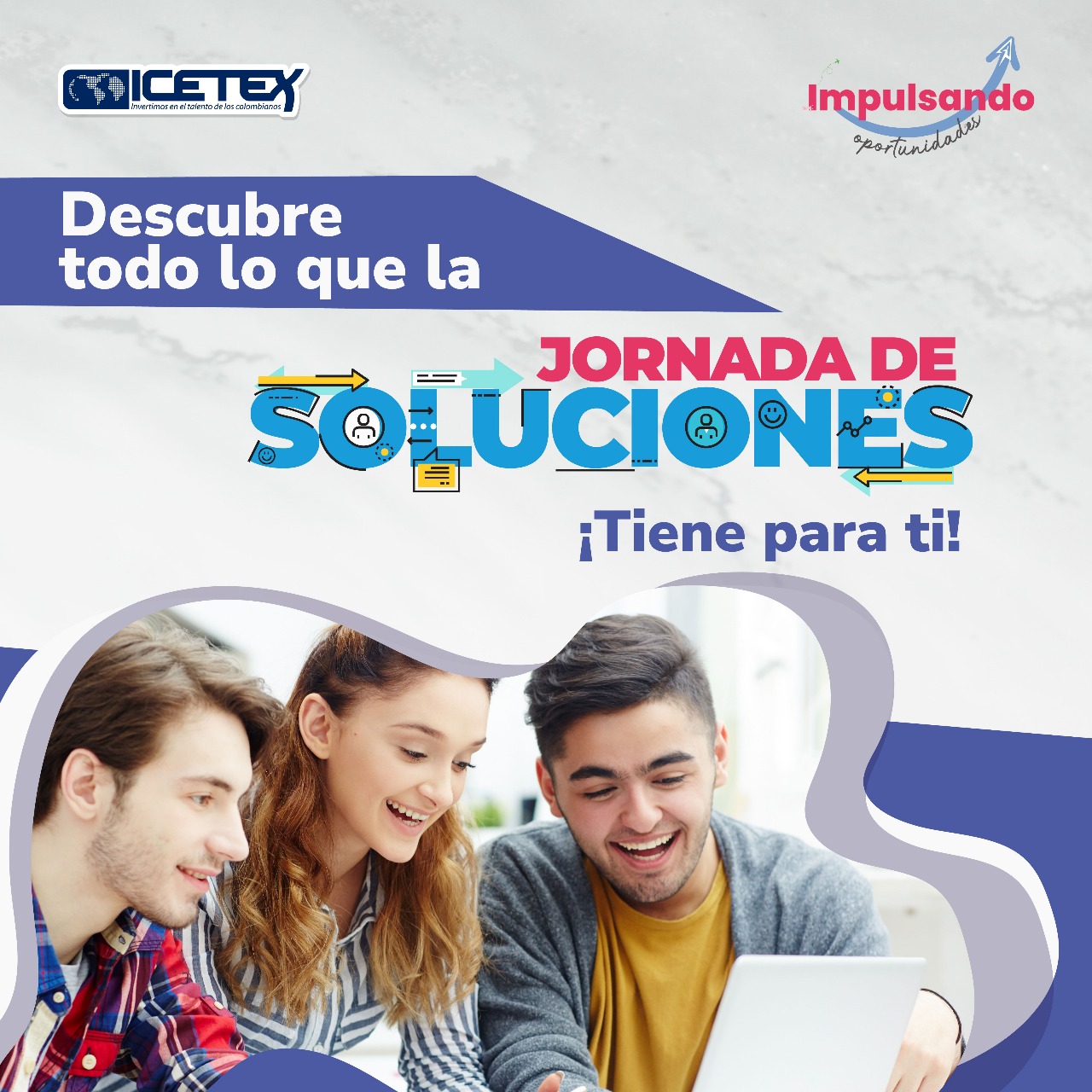 Imagen ICETEX de la Jornada de Soluciones