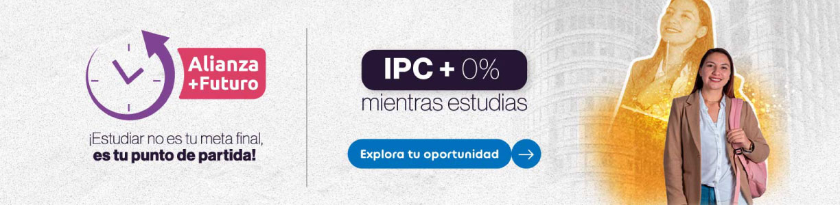 banner Alianza + Futuro ¡Estudiar no es tu meta final, es tu punto de partida!