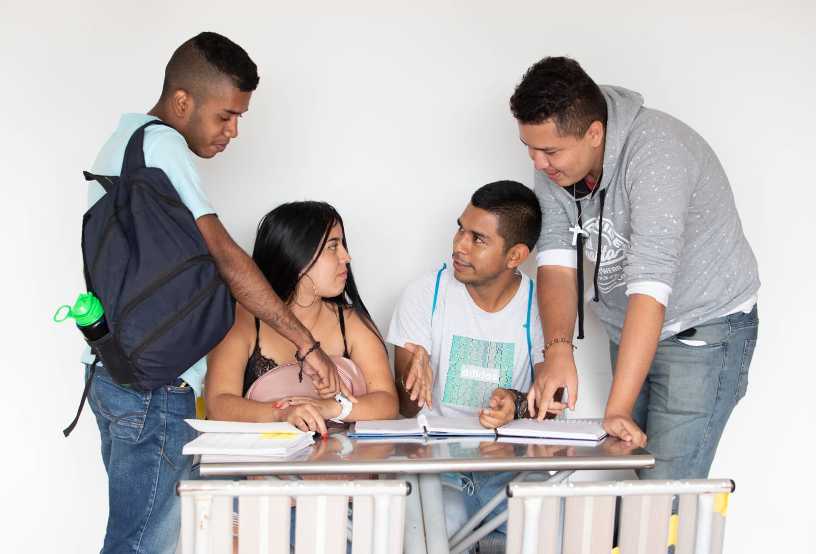 Foto de estudiante sonriendo