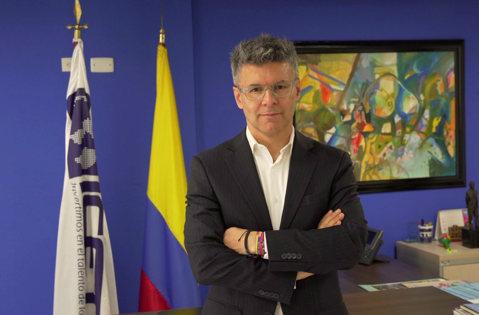 Fotografía del Presidente del ICETEX, el Dr. Álvaro Urquijo