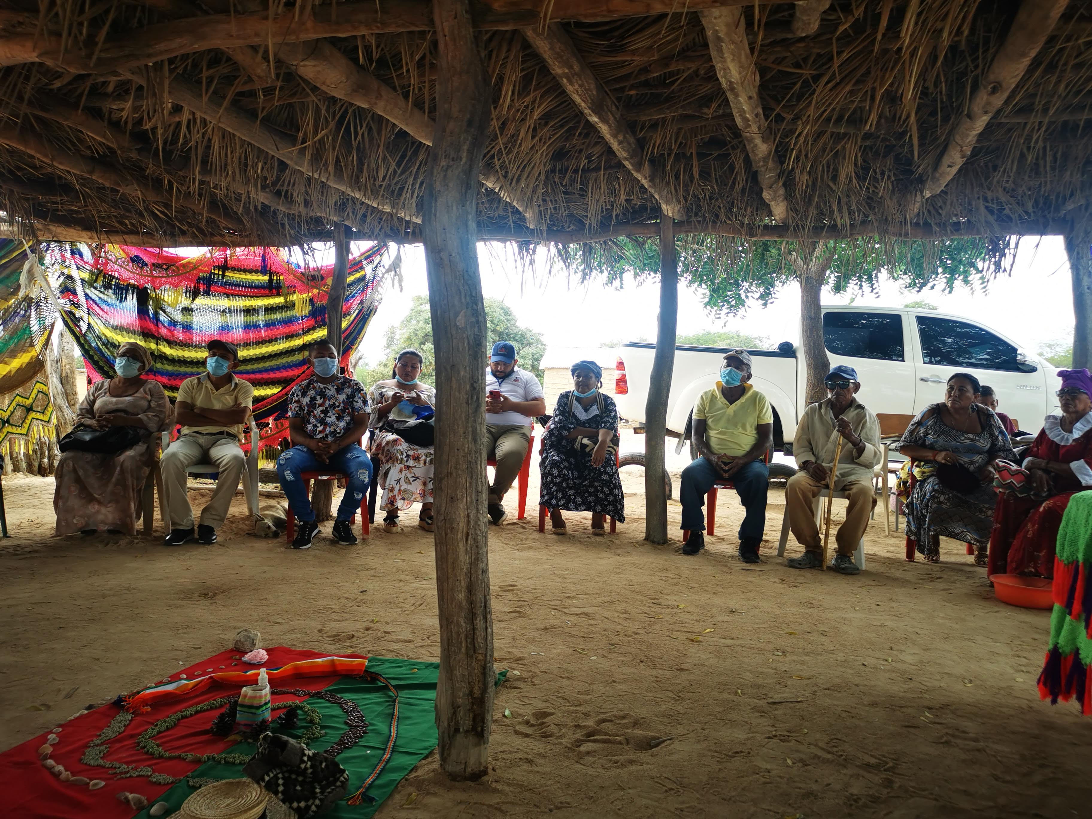 foto Construcción participativa indígena