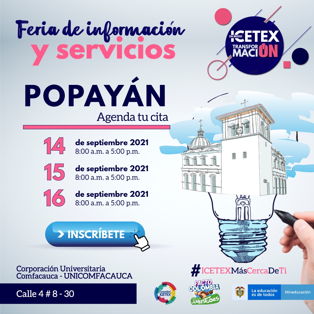 Pieza publicitaria de Feria del Cauca