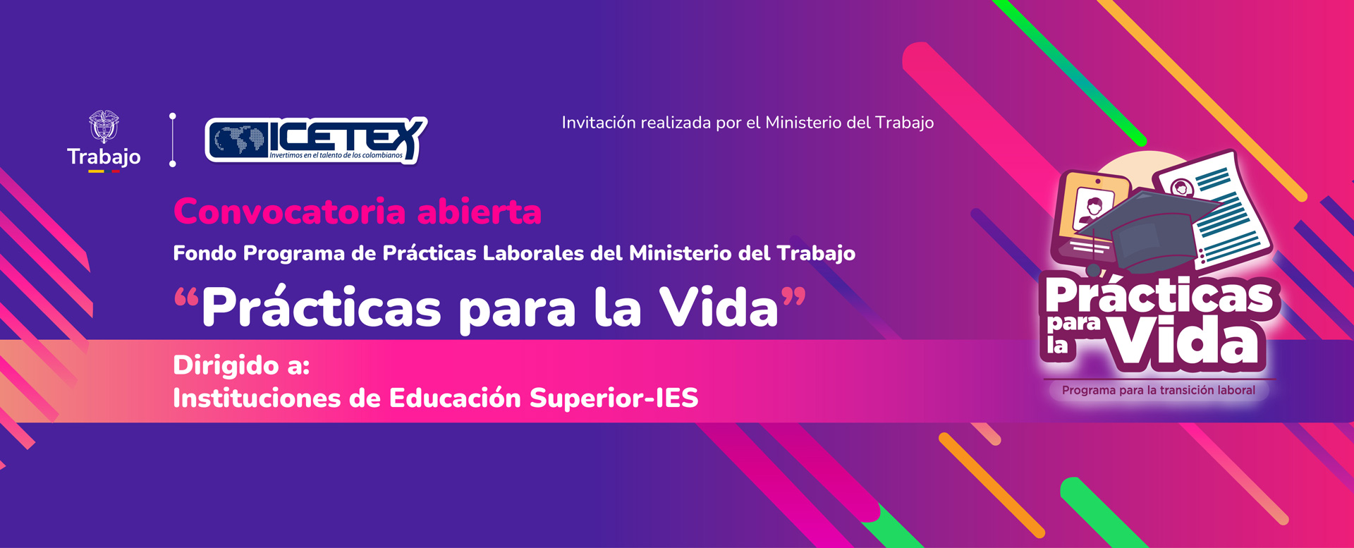 Banner Fondo de Prácticas Laborales del Ministerio del Trabajo