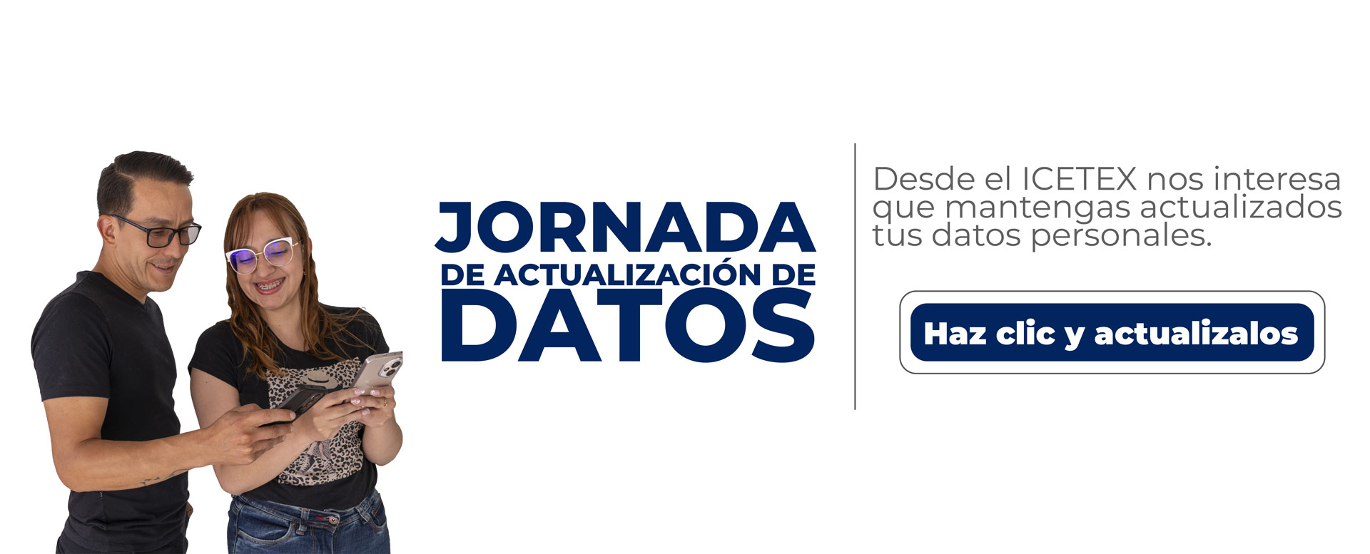 Banner actualización de datos ahora 2025