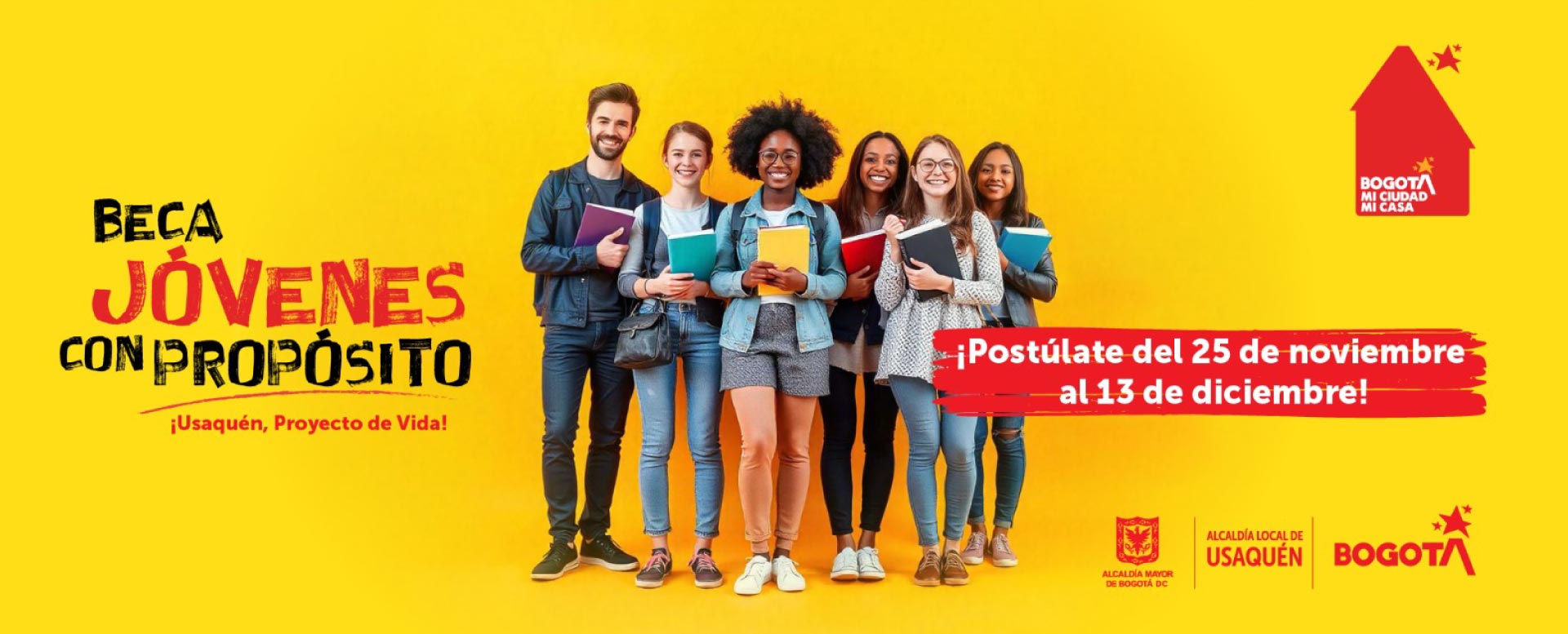 banner becas jóvenes con propósito 2025