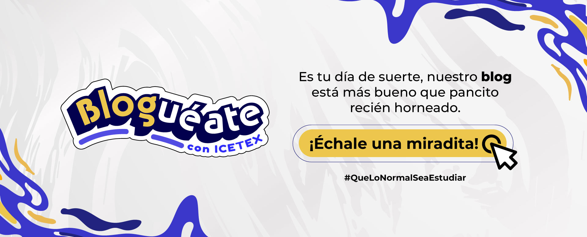 banner lanzamiento del nuevo blog del ICETEX