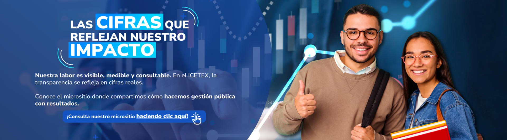 Banner que enlaza al sitio de Estadísticas Oficiales