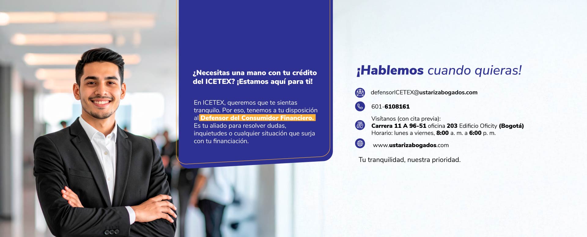 Banner datos defensor del consumidor financiero