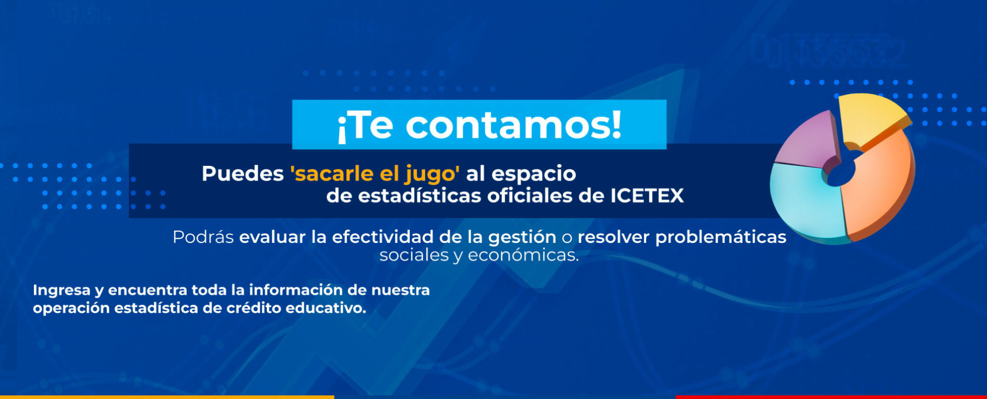 Banner Estadísticas Oficiales del ICETEX