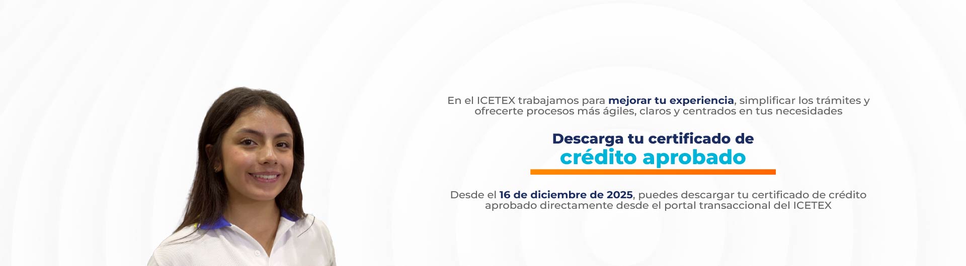 Descarga el Certificado de crédito aprobado en el portal transaccional del Icetex