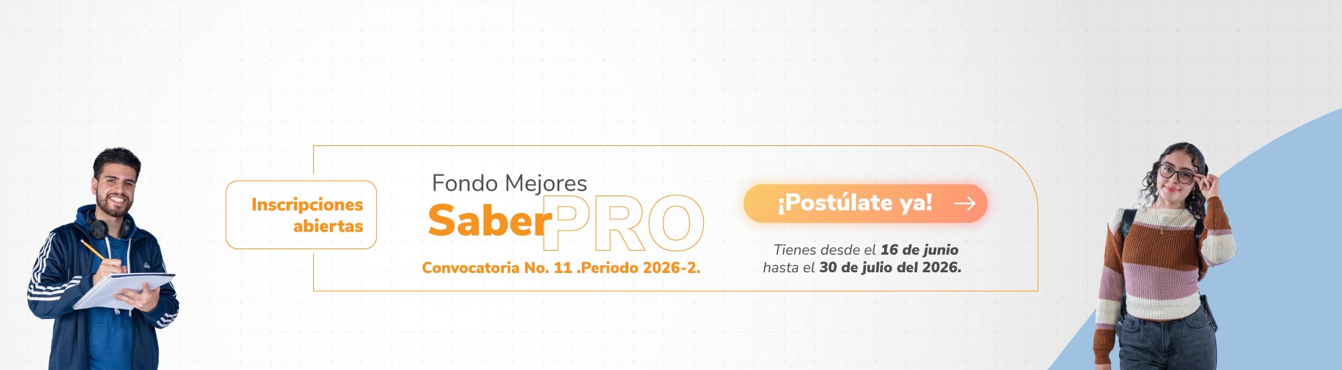 Banner Fondo Mejores Saber PRO - 2026
