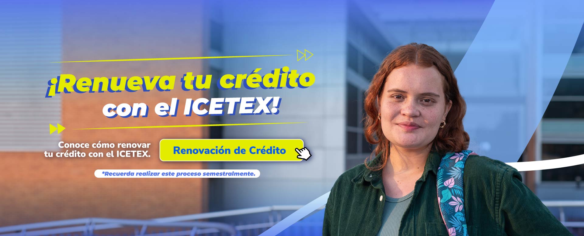 banner renovación 2025-1 de créditos educativos