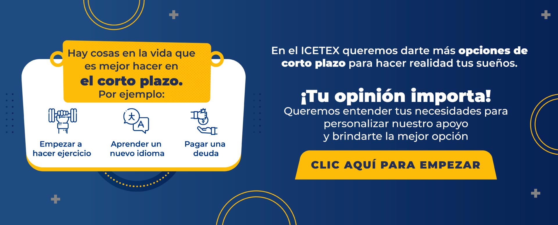 Banner de reto conecta 2023 - encuesta