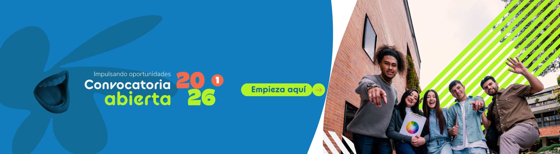 Banner lanzamiento convocatoria créditos de ICETEX 2026-1