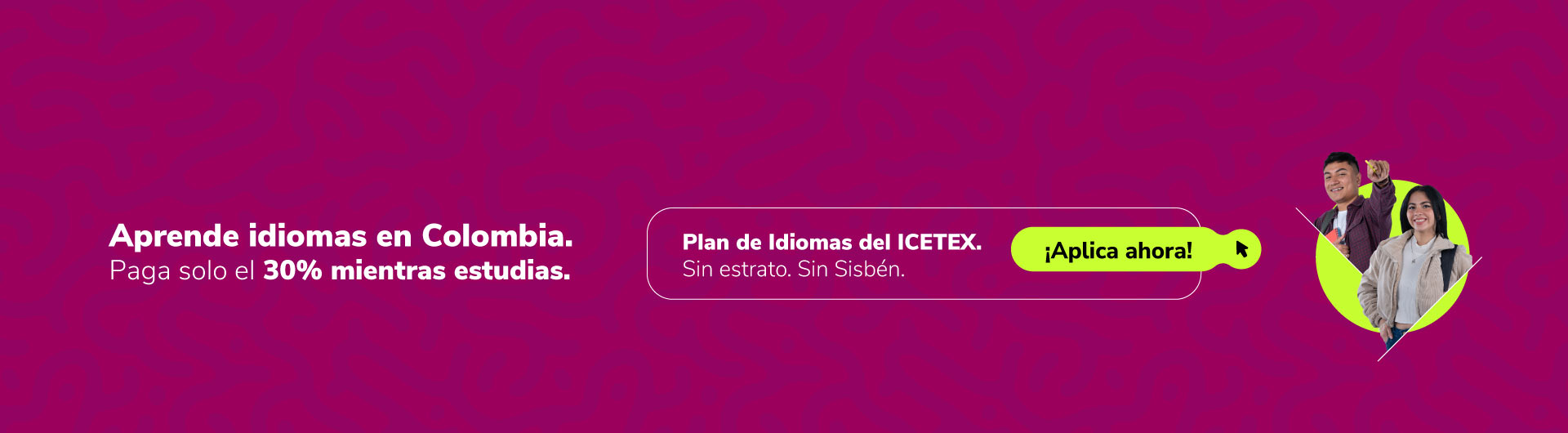 Banner lanzamiento plan de idiomas del ICETEX 2025