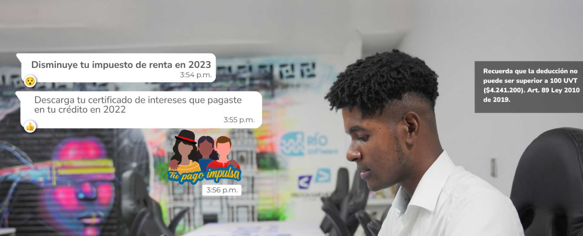 Banner disminuye tu impuesto de renta en 2023