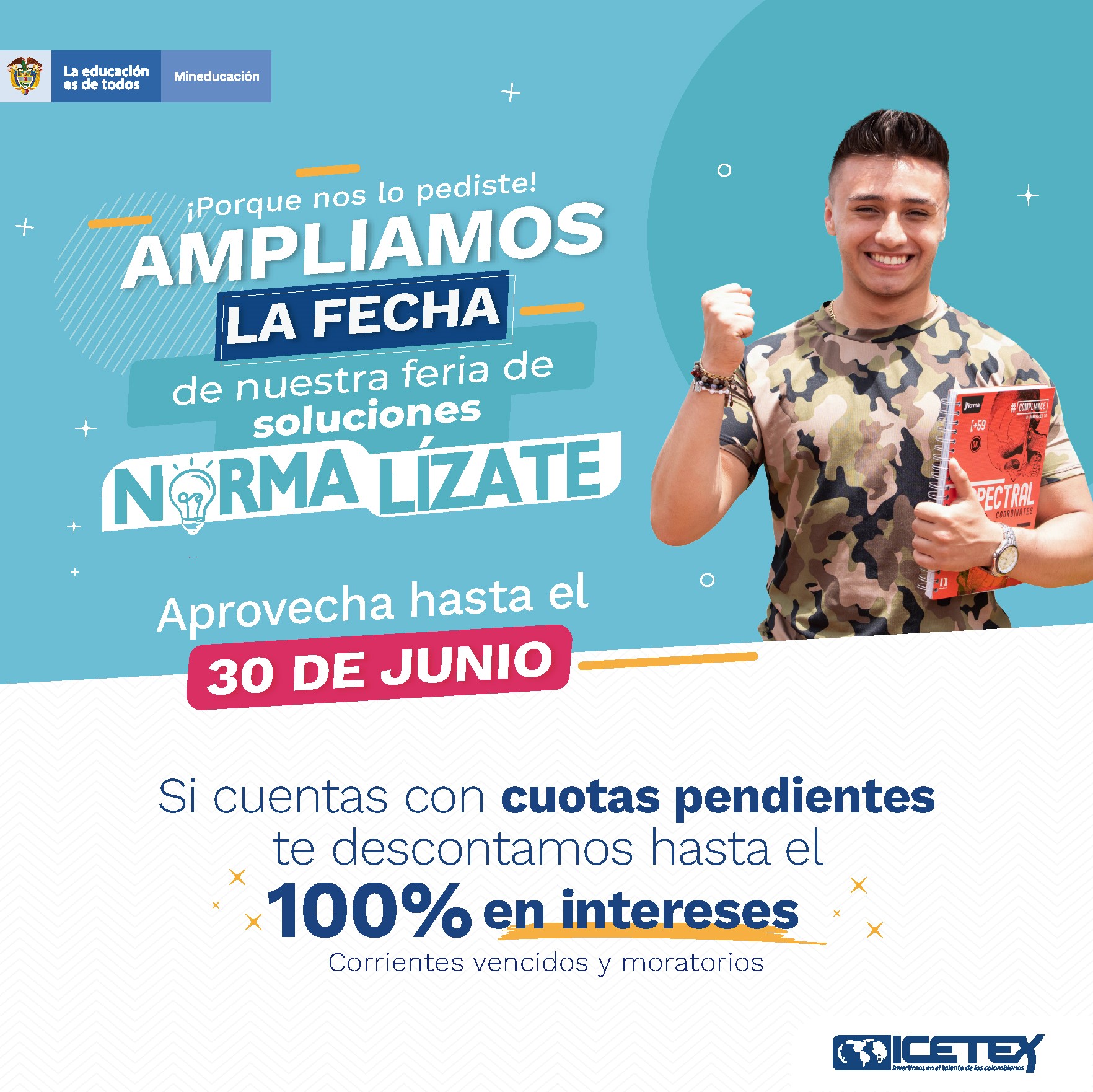 ICETEX Condonará Hasta El 100% De Interés Corrientes Vencidos Y De Mora ...