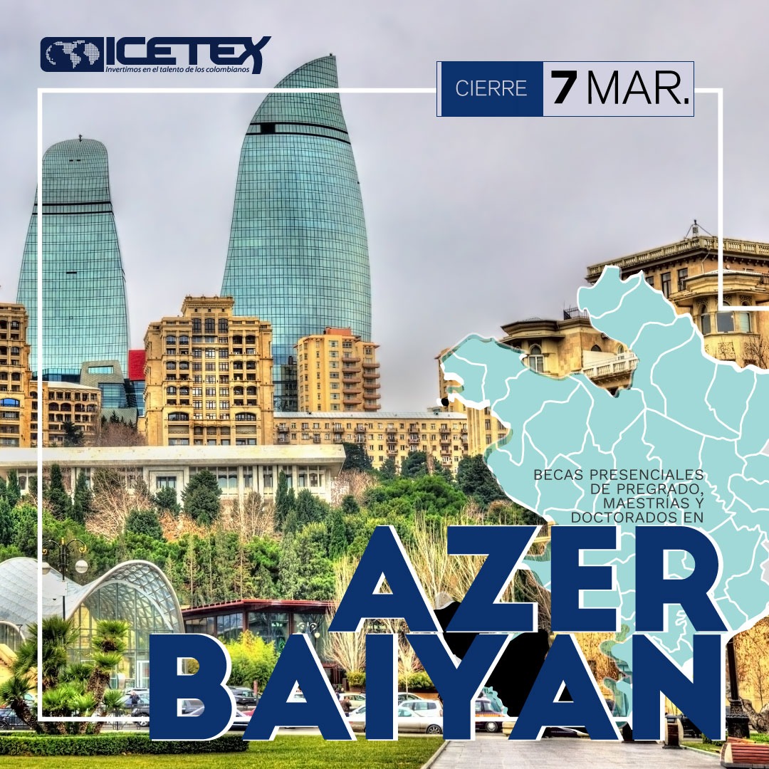 Pieza publicitaria de becas en Azerbaiyan
