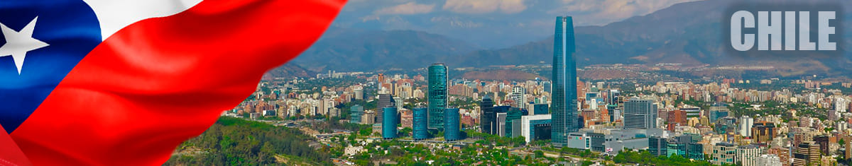 panoramica de la ciudad de santiago de chile