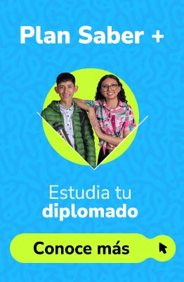 Display Saber Más, estudia un diplomado