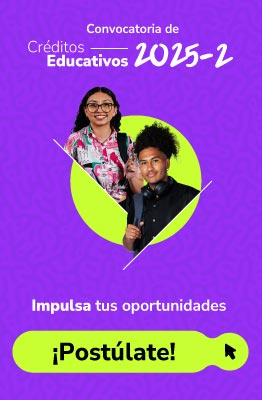 Display lanzamiento de la convocatoria 2025-2 de créditos educativos