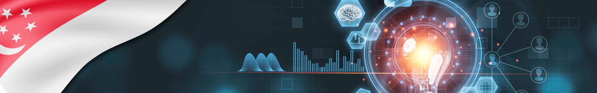 Fotografía que incluye bombillo, la nube, tecnología, estadísticas e iconos de usuarios