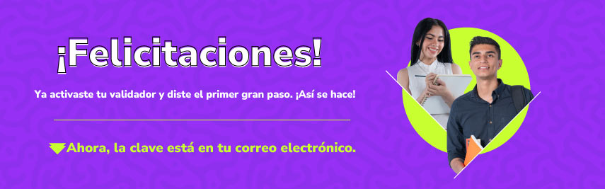 Gracias, ya activaste tu validador