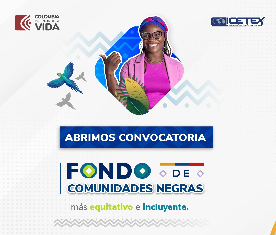 Imagen Convocatoria Comunidades Negras ICETEX