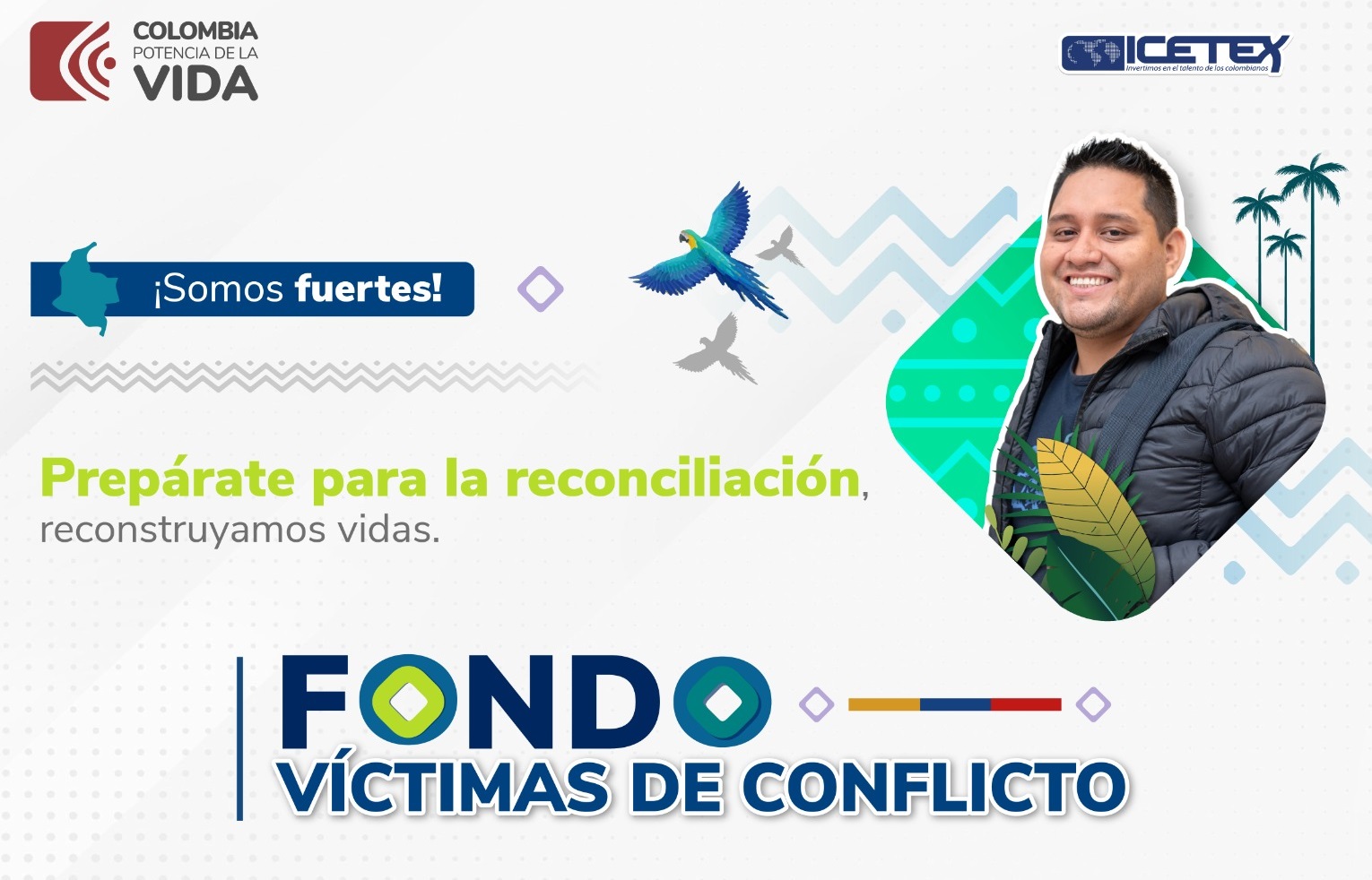 Imagen para la convocatoria del fondo de víctimas del conflicto armado en colombia