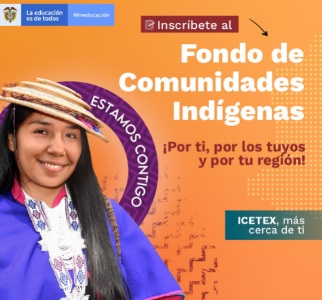 Jóvenes de comunidades indígenas se pueden inscribir a fondo para acceder a educación superior