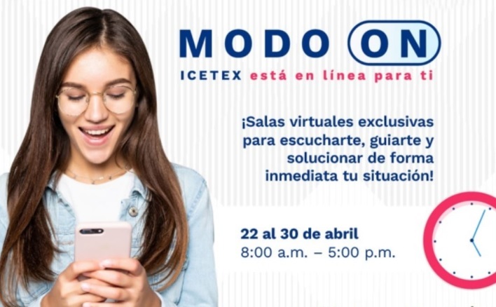 ICETEX en MODO ON: atención especial virtual con soluciones en línea