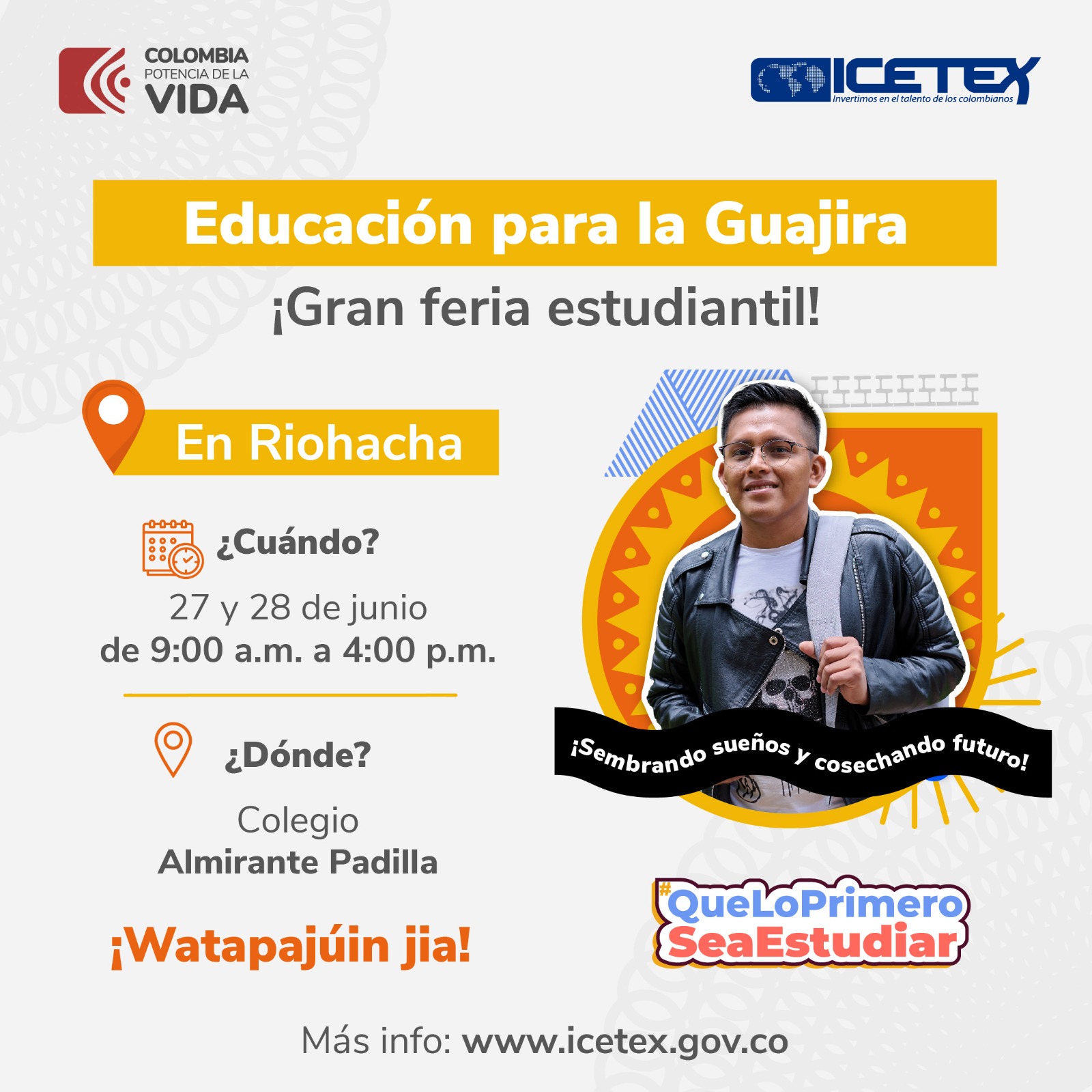 Oferta de educación del ICETEX en la guajira